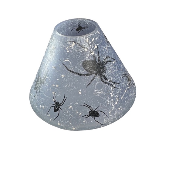 Yankee Candle 1687155 Halloween Spiders LG V Jar Candle Shade - Picture 3 of 5